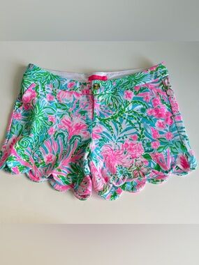 Lily Pulitzer buttercup shorts Size 6